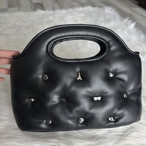 KARL LAGERFELD PARISCybill Top Handle Satchel Hand Bag Shoulder Bag Crossbody